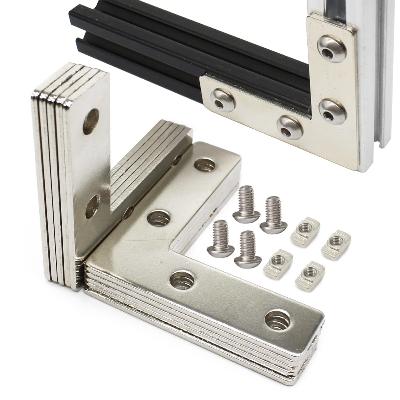 L Brackets for Aluminium Profiles