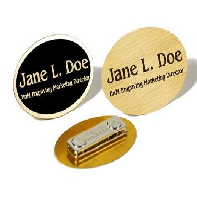 Brass Metal Badge