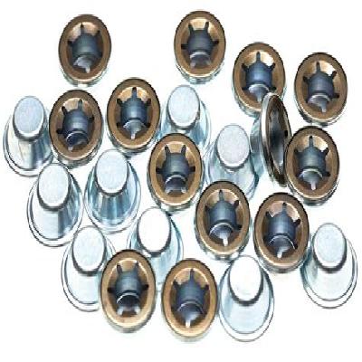 Starlock Push-on Fasteners Are Quickly And Easily Installed