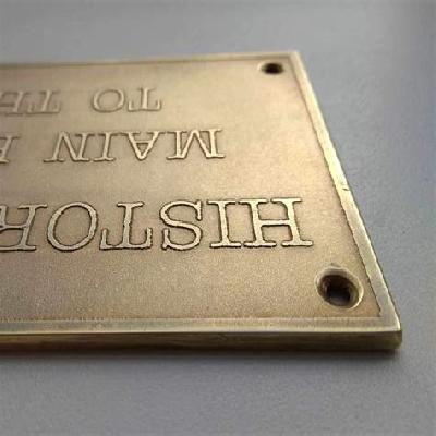 Brass Name Plates