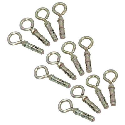 Closed Eye Hook with Rawl Shell