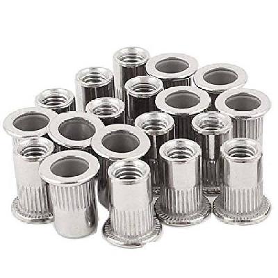 Insert Nut with Round Body Large Head