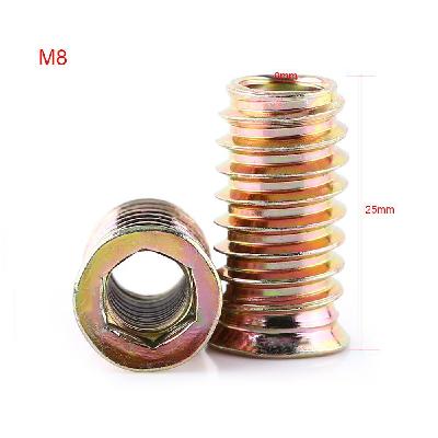 Insert Nuts Semi Hex Reduce Head