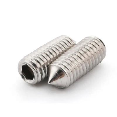Stainless Steel Cone Point Grub Screw