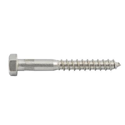 Stainless Steel Hexhead Coach Screw
