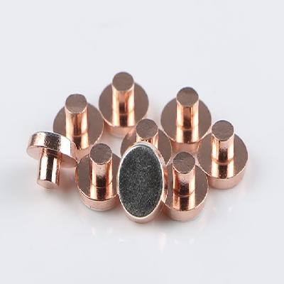 Bimetal Flat Head Contact Rivet