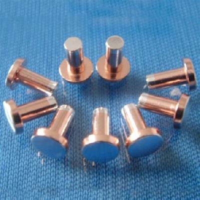 Solid Silver Contact Rivet