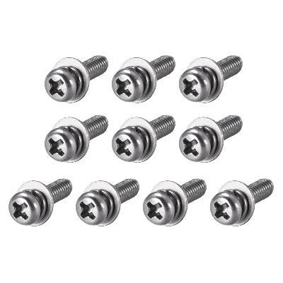 Pan Combination Head Screw With Washer