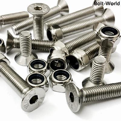 MS 8 mm CSK Nut