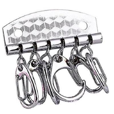 6 Hook Key Chain With Plate