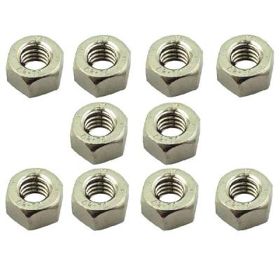 10mm Mild Steel Hex Nuts