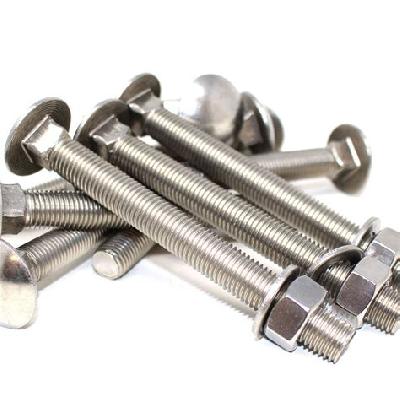 Full Thread Stainless Steel Carriage Bolt