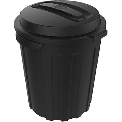 Plastic Dustbin With Dome Lid