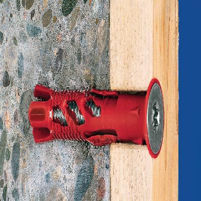 Economical Plastic Frame Anchor With Countersunk Head