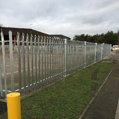 Galvanized Steel Fence