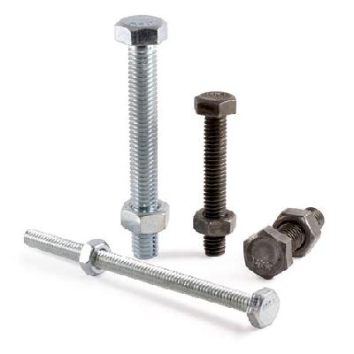Mild Steel Hexagonal Screws