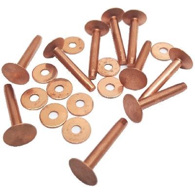 Flat Copper Rivet