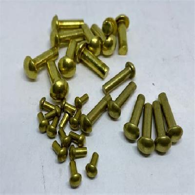 Round Head Brass Rivet