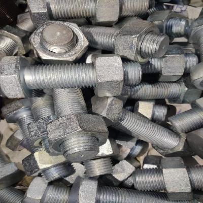 Mild Steel Hex Industrial Bolts
