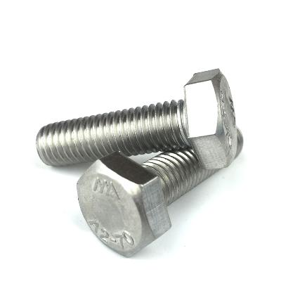 MS Full Thread Hex Bolts