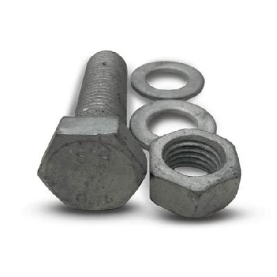 Transmission Hardware Nut Bolt Hot Dip