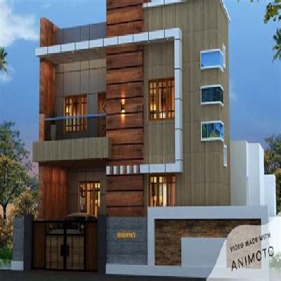 ACP Sheets Front Elevation