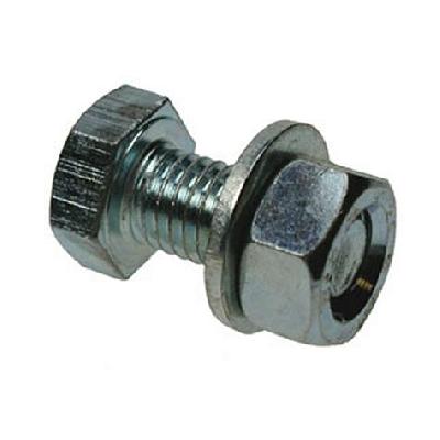 Zinc Plated Bolt Nut And Washer
