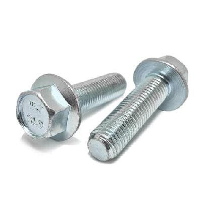 Zinc Plated Flange Bolts