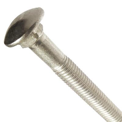 Half Threaded Carriage Bolt