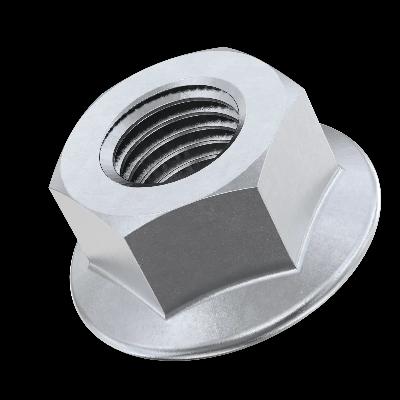 Steel Hex Flange Nut