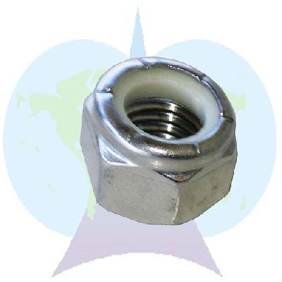 Mild Steel Nylon Insert Nut