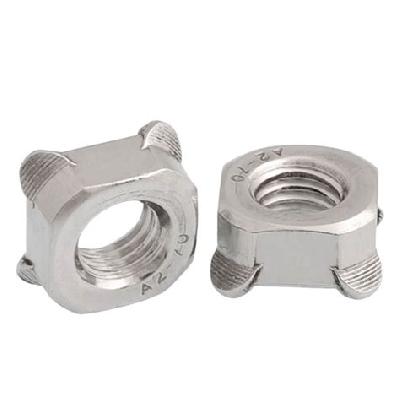 Stainless Steel Square Weld Nut