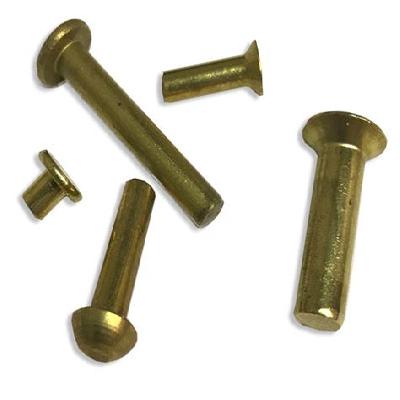 Solid Brass Rivet