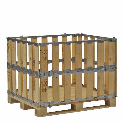 2 Way Soft Wood Pallet Box
