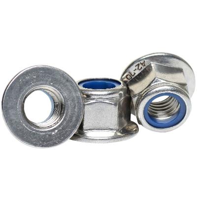 Hex Nylock Flange Nut