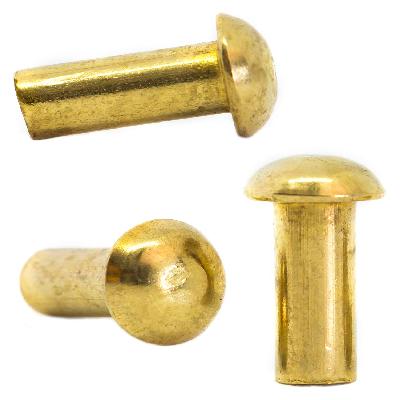 Rivets in Brass