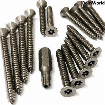 Torx Countersunk Head Self Tapping Screws