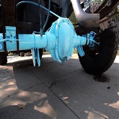 Painted Axle Seat