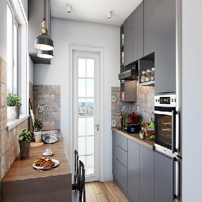 Parallel Modular Kitchen