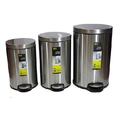 SS Dustbin Set