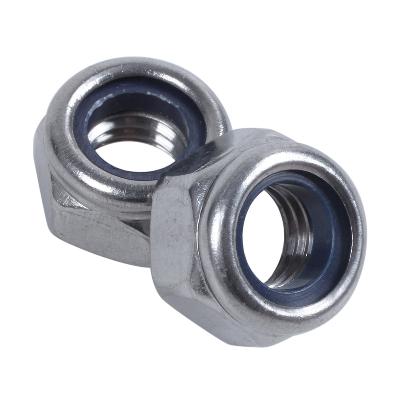 Stainless Steel Hexagon Nylock Nut