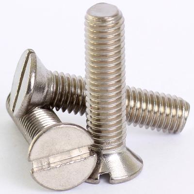 CSK Slotted Screw