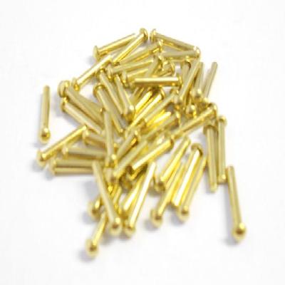 Brass Rivets Round Head Leadfree Below 40 PPM