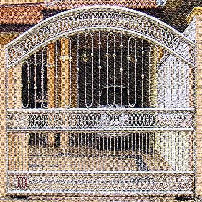 304 Grade Stainless Steel Main Gate