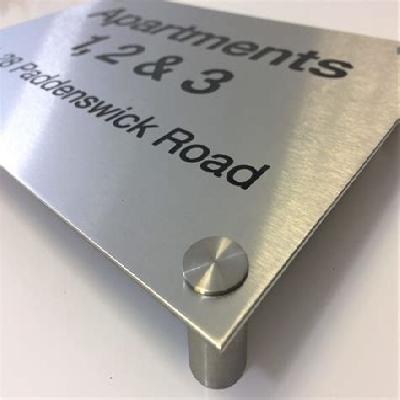 Customized Stainless Steel Name Plate