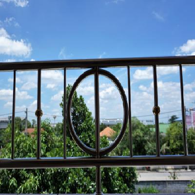 Stainless Steel Balcony Round Grill
