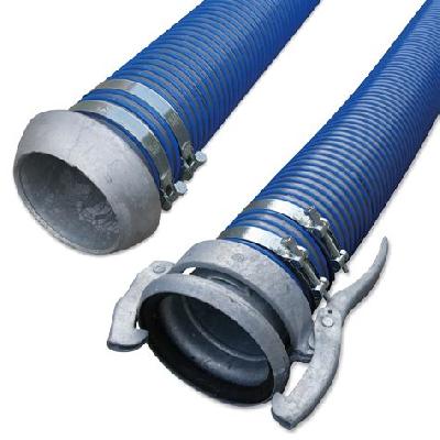 Oil Suction Hose Blue PVC Spiral