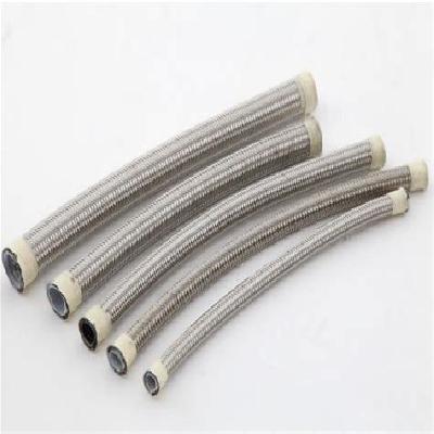 Stainless Steel Braided PTFE Convoluted Bore Hose