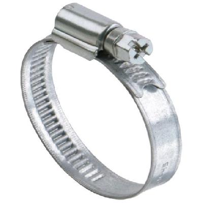 Hose Pipe Clamp White Zinc