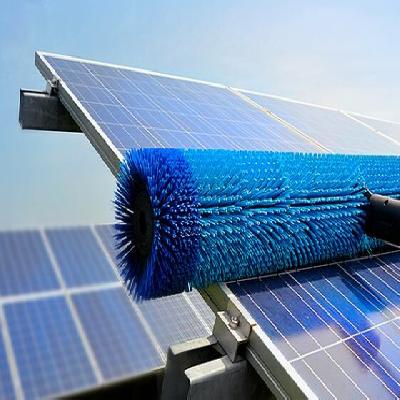 Solar Panel Cleaning Brush Wiper Type